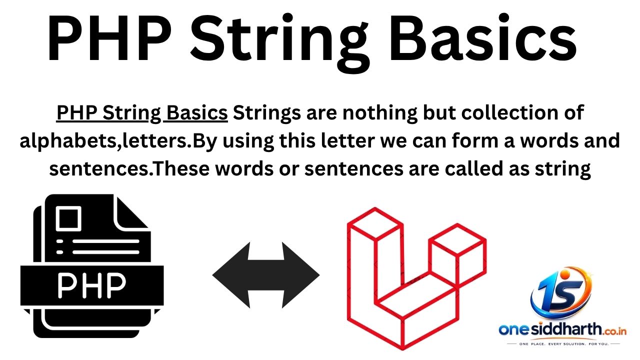 php-string-basics-tutorial