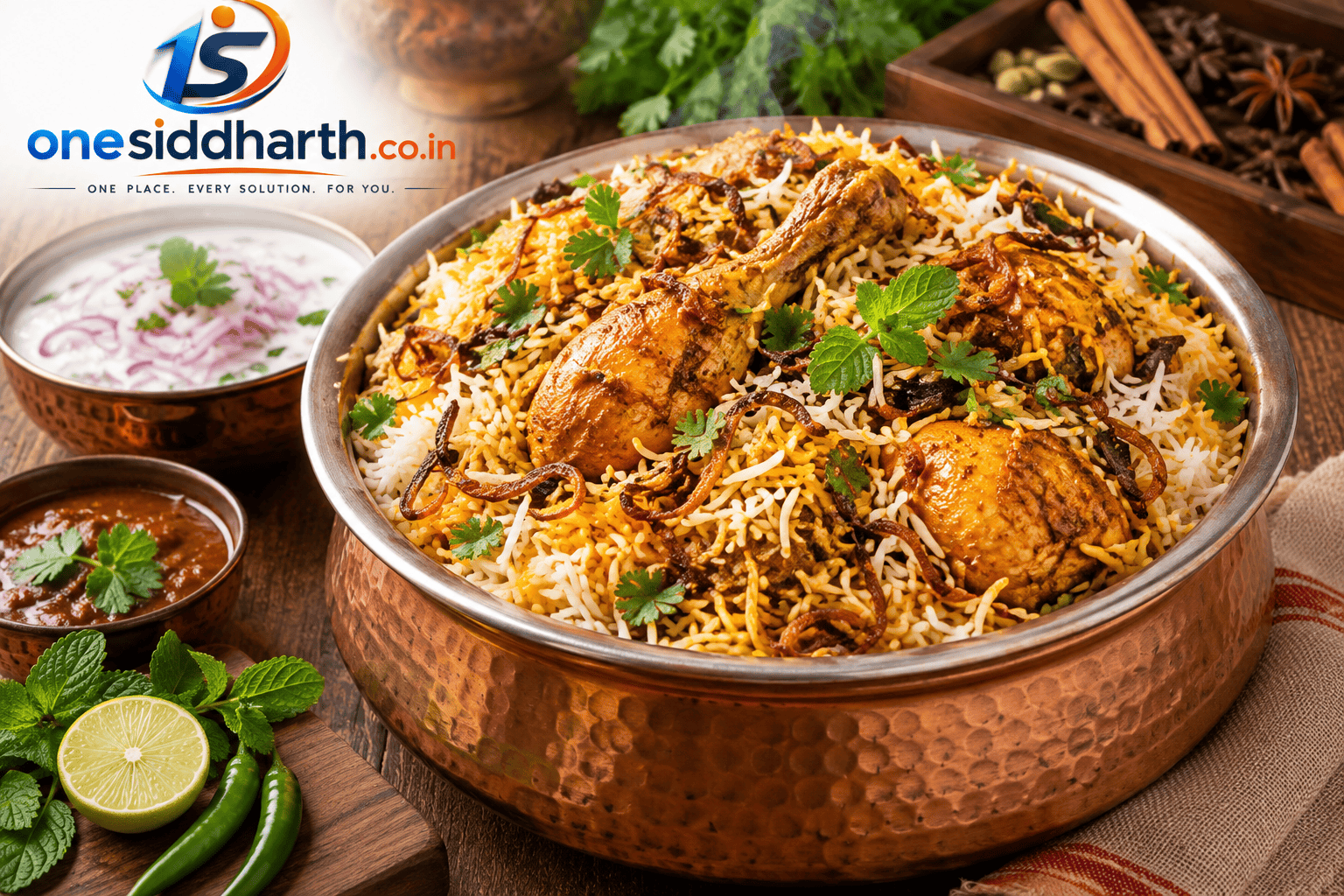 Chicken Dum Biryani Recipe