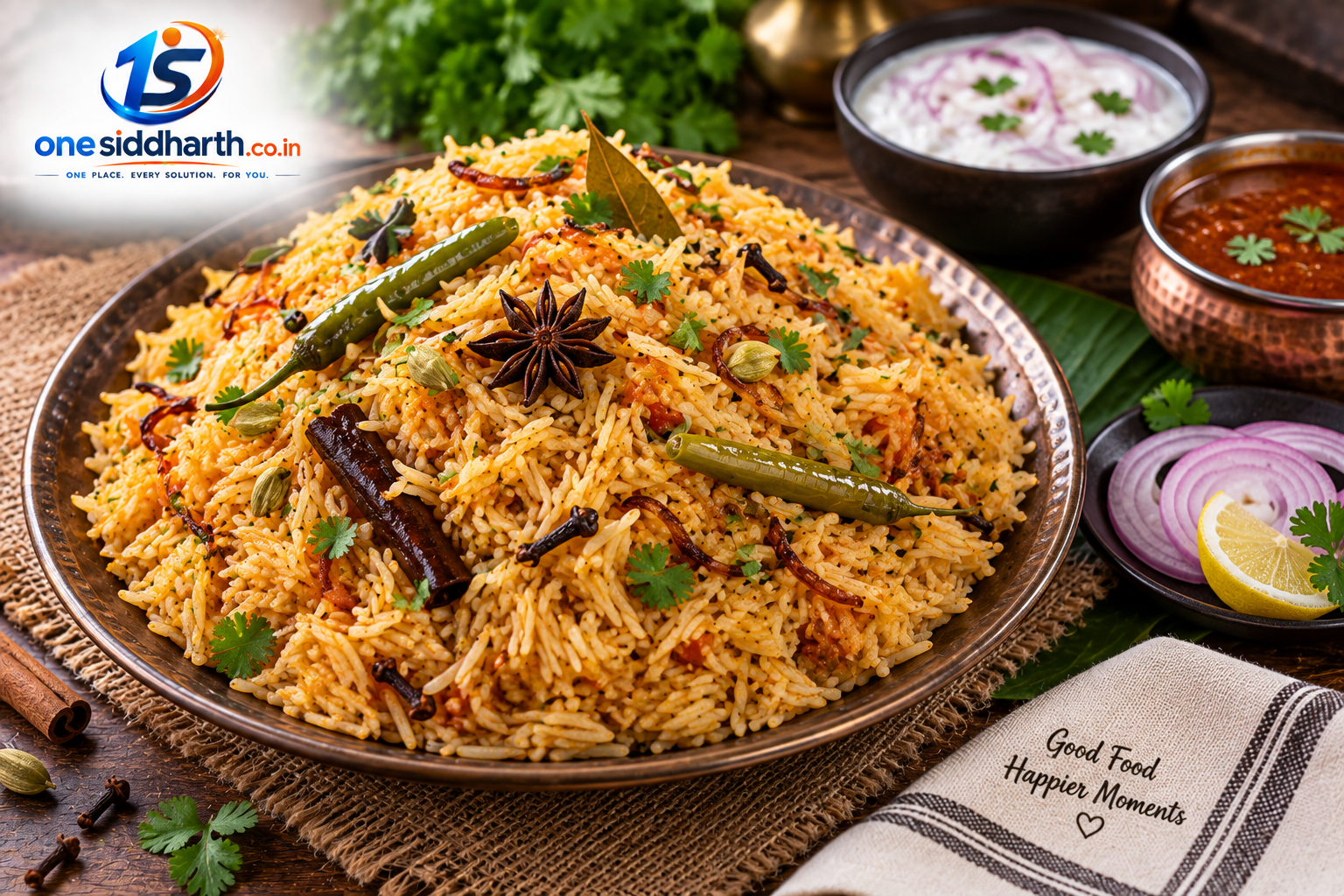 Hotel style Kushka Rice Recipe